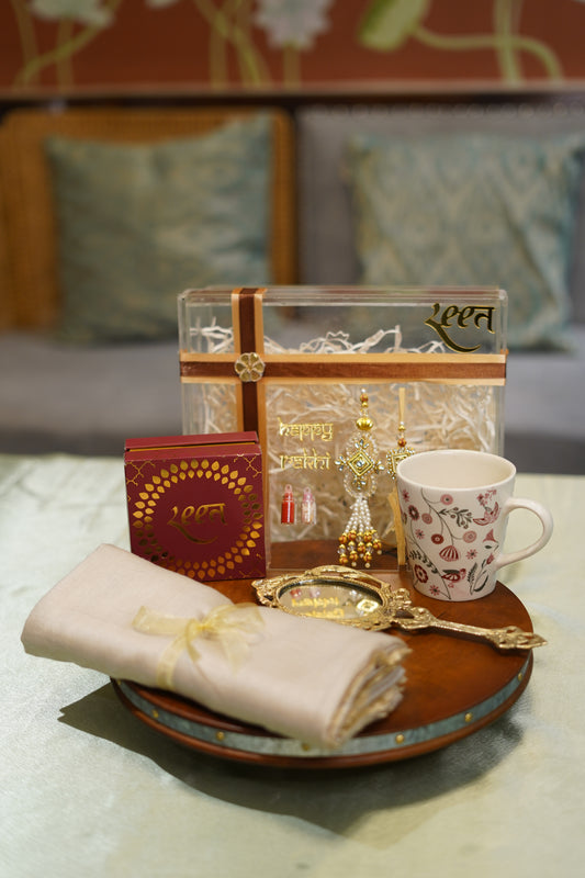 Golden Grace Rakhi Hamper